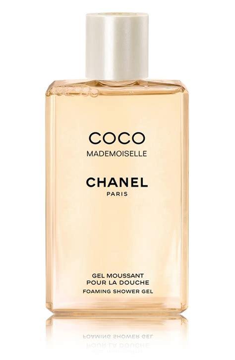 chanel foaming shower gel.